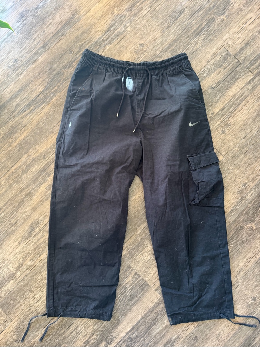 Nike Women Black Cargo Jogger Pants